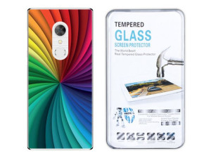 Alcatel 5 Kreatui Etui Nadruk Artcase + Szkło 9h