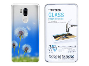 Lg G7 G7 Thinq Etui Gradient Nadruk Kreatui +szkło