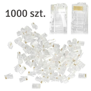 Rj1 Końcówka Rj45 (1000 Szt.)