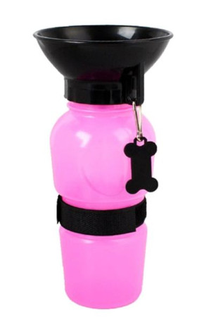 Ag604b Bidon Dla Psa Butelka 0,5l Pink