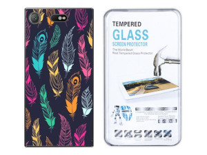 Xperia Xz1 Compact Kreatui Etui Case 0.3mm + Szkło