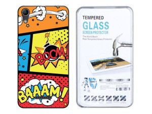Wiko Lenny 4 Kreatui Etui Artcase 0.3mm + Szkło 9h
