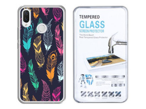 Huawei P Smart Plus Kreatui Etui Case 0.3mm +szkło