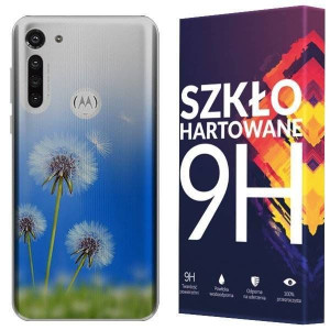 Etui Do Motorola Moto G8 Gradient Kreatui + Szkło