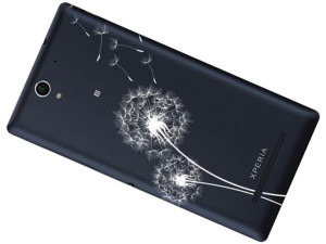 Etui Do Sony Xperia C3 Case Nadruk Kreatui Koronka