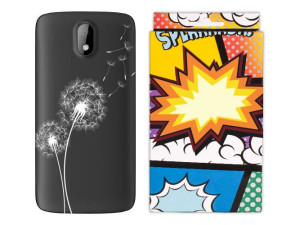 Htc Desire 326 Etui Koronka Nadruk Kreatui + Folia