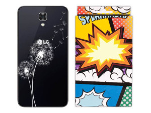 Lg X Screen Etui Koronka Nadruk Kreatui + Folia