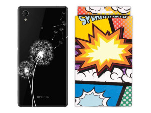 Xperia M4 Aqua Etui Koronka Nadruk Kreatui + Folia