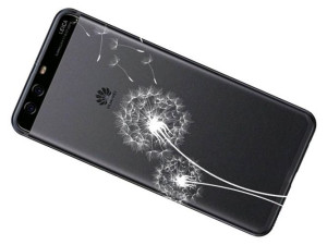 Huawei P10 Etui Koronka Nadruk Kreatui Pokrowiec