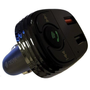 Transmiter Fm Devia Smart Mp3 2x Usb Qc 3.0 + 1,5a