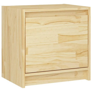 Szafka nocna, 40x30,5x40 cm, lite drewno sosnowe