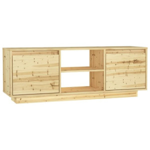 Szafka pod telewizor, 110x30x40 cm, drewno jodłowe
