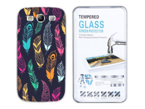 Kreatui Etui Artcase 0.3mm Galaxy S3 I9300 + Szkło