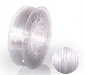 Filament PET-G Standard Rosa 1,75 800g Transparent