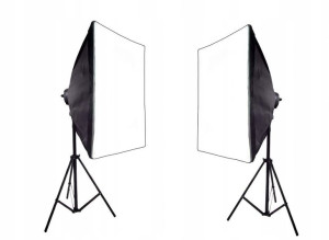 Lampa SOFTBOX światła ciągłego 60x90 10x85W 260cm