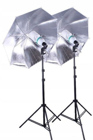 Zestaw Oświetleniowy 2x85w=400w Statyw 230cm