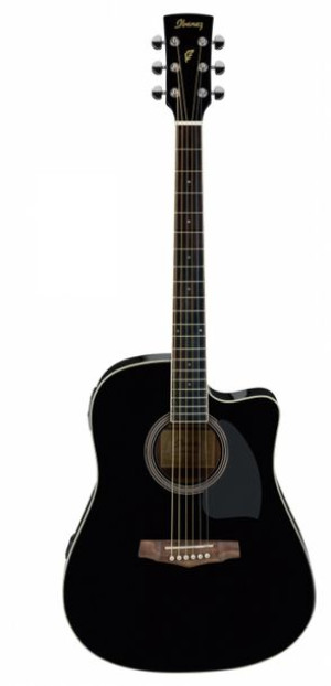 Ibanez Pf15ece Bk Gitara Elektroakustyczna