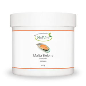 Małża Zielona liofilizowana