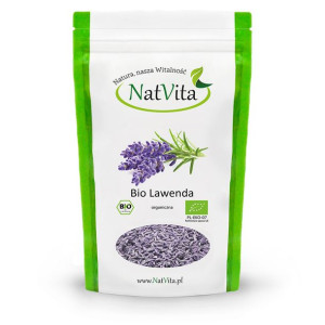 Lawenda BIO kwiaty suszone 30g NatVita