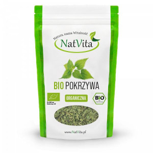 Pokrzywa BIO liście pocięte 25g NatVita