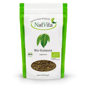 Ilex Guayusa BIO liście pocięte 70g NatVita