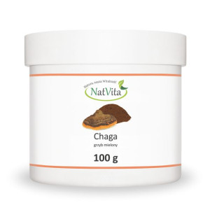 Chaga grzyb mielony 100g NatVita