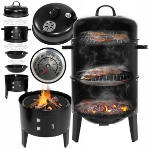 Wędzarnia Domowa Grill Ogrodowy Tuba Bbq + Gratis