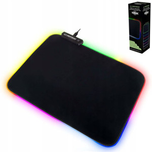 Podkładka Pod Mysz Gaming Antypoślizgowa Led Rgb