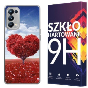 Etui Do Oppo Reno 5 Pro Case Fotocase 0.3mm +szkło