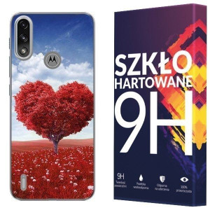 Etui Do Motorola Moto E7 Power Fotocase + Szkło 9h