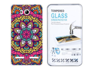 Kreatui Etui Artcase Huawei Ascend G615 + Szkło