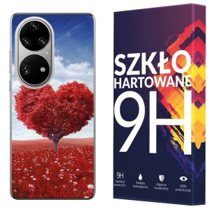 Etui Do Huawei P50 Kreatui Nadruk Fotocase + Szkło