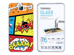 Kreatui Etui Case 0.3mm Huawei Y6 Ii Compact Szkło