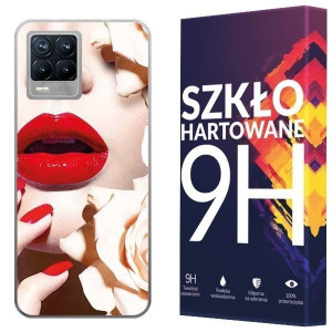 Etui Do Realme 8 Kreatui Nadruk Fotocase + Szkło