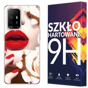 Etui Do Oppo Reno 5z Pokrowiec Fotocase + Szkło 9h