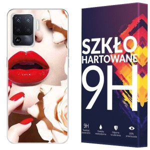 Etui Do Oppo Reno 5 Lite Obudowa Fotocase + Szkło