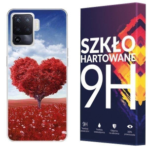 Etui Do Oppo Reno 5 Lite Obudowa Fotocase + Szkło
