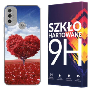 Etui Do Motorola Moto E30 Kreatui Fotocase + Szkło