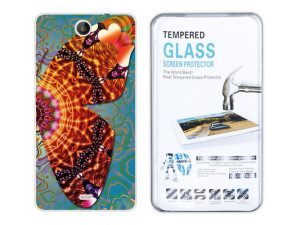 Kreatui Etui Artcase Microsoft Lumia 430 + Szkło