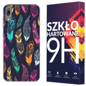 Etui Do Huawei Y7 Prime 2019 Artcase 0.3mm + Szkło