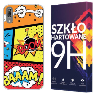 Etui Do Huawei Y7 Prime 2019 Artcase 0.3mm + Szkło