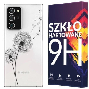 Etui Do Samsung Galaxy Note 20 Koronka + Szkło 9h