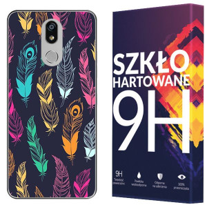 Etui Do Lg K40 Pokrowiec Artcase 0.3mm + Szkło