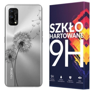 Etui Do Realme 7 Pro Kreatui Koronka + Szkło 9h