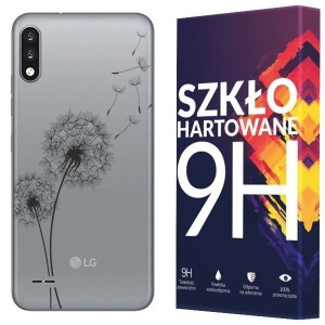 Etui Do Lg K22 Pokrowiec Nadruk Koronka + Szkło 9h