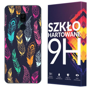 Etui Do Lg G7 One Kreatui Artcase 0.3mm + Szkło 9h