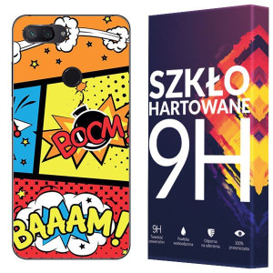 Etui Do Xiaomi Mi8 Lite Mi 8 Lite Case 0.3mm Szkło
