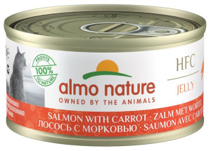 Almo Nature | HFC Jelly | Puszka 70g - Łosoś z marchwią 70g