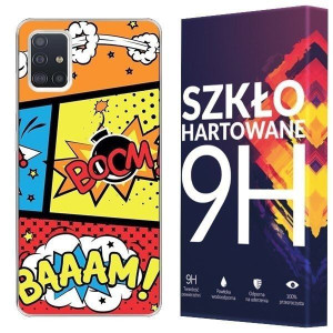 Etui Do Samsung Galaxy A71 Sm-a715 Artcase + Szkło