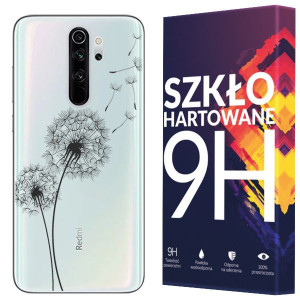 Etui Do Xiaomi Redmi Note 8 Pro Koronka + Szkło 9h